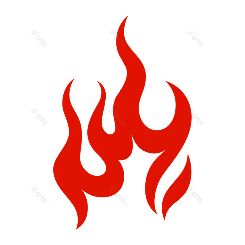 图标图片,火焰元素,简约PNG,火苗免抠素材